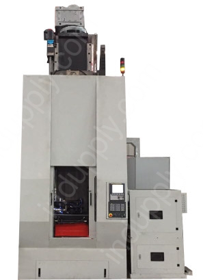 Helical broaching machine