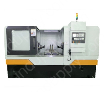 Centering and facing machine