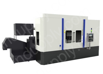 Gear rack grinding machine