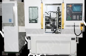 Gear chamfering machine